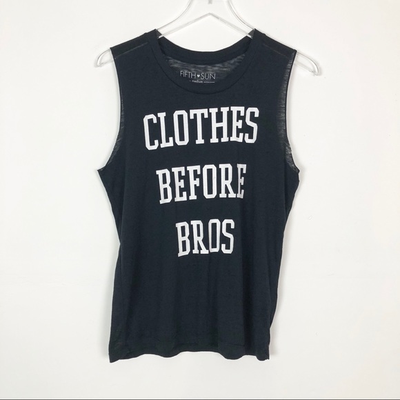Fifth Sun Tops - Fifth Sun Clothes Before Bros Graphic Muscle Tee